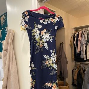 Knit maternity dress